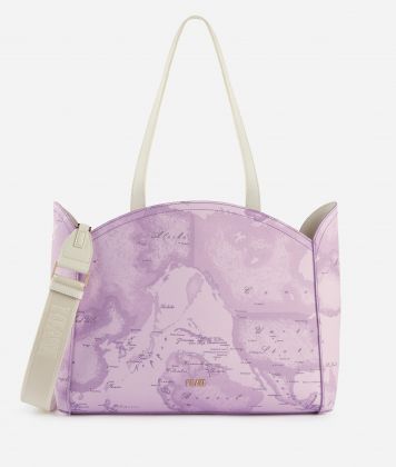 South Beach Bag shopper bag with crossbody strap Geo Orchidea