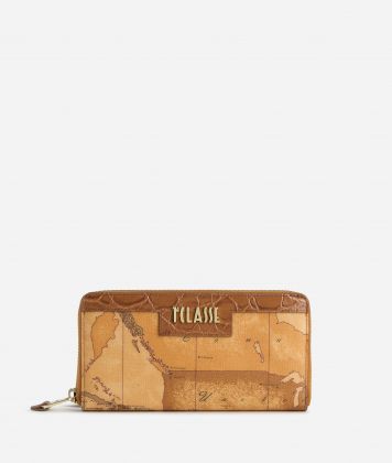 Lolita Bag zip-around wallet Leather Brown