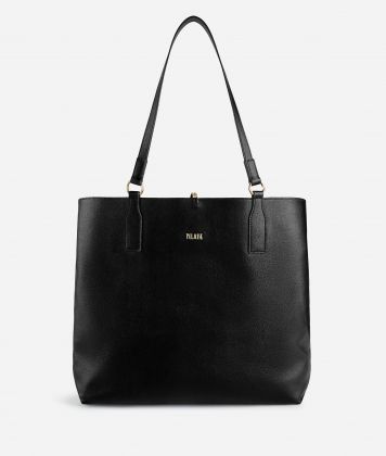 Two-Way Bag borsa shopping reversibile Nera