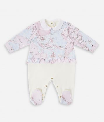 Tutina in cotone Geo Lady Rosa