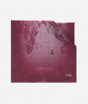 Sciarpa Geo Sfumato 45x170 Burgundy Sciarpa Geo Sfumato 45x170 Burgundy