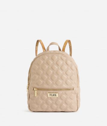 1C Matelassé backpack Light Taupe 1C Matelassé backpack Light Taupe