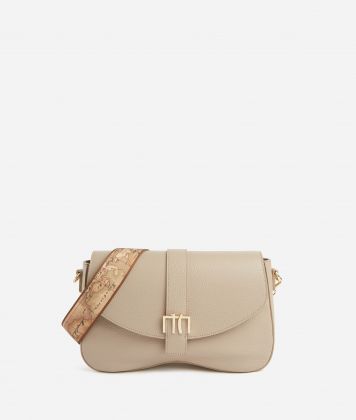 ALVIERO MARTINI PRIMA CLASSE - Inspiring Bag flap crossbody bag Light Taupe