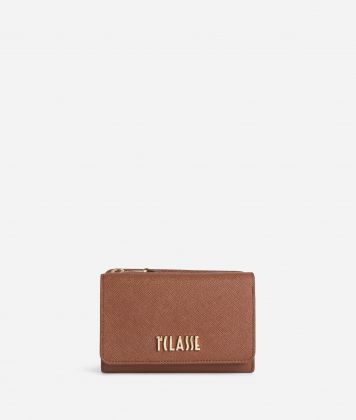 Digital City medium bifold wallet Chestnut Digital City medium bifold wallet Chestnut