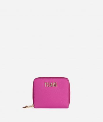 Digital City small zip-around wallet Magenta Digital City small zip-around wallet Magenta