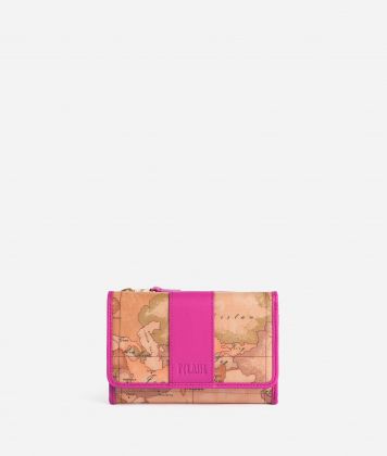 Social Soft medium bifold wallet Magenta Social Soft medium bifold wallet Magenta