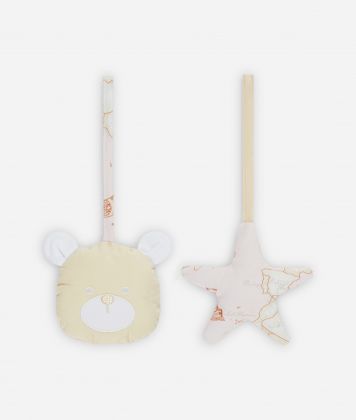Orsetto e stellina morbidi Geo Dream Rosa