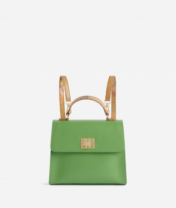 Elegance Coast three-way mini tote Bali Green Elegance Coast three-way mini tote Bali Green