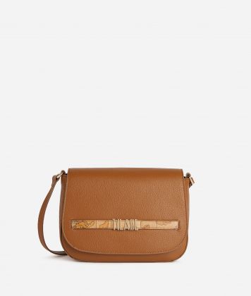 Chic Soul crossbody bag Leather Brown