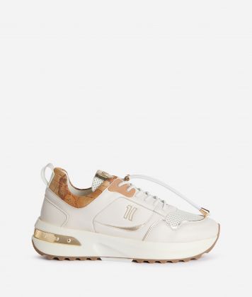 Geo Road Berlin sneaker in eco nappa Avorio Geo Road Berlin sneaker in eco nappa Avorio