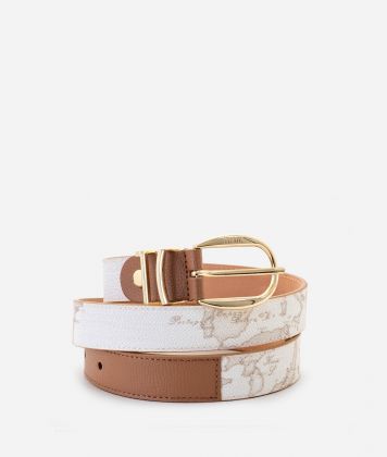 Heritage Geo belt Geo White