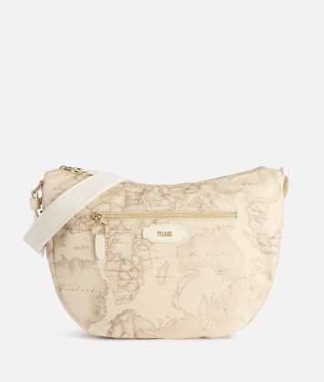 Soft Fusion large halfmoon crossbody bag Geo Safari Soft Fusion large halfmoon crossbody bag Geo Safari