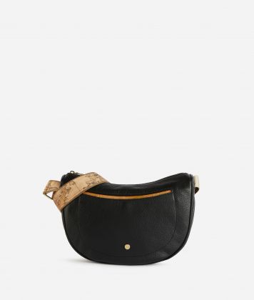 Chic Soul small halfmoon crossbody bag Black Chic Soul small halfmoon crossbody bag Black