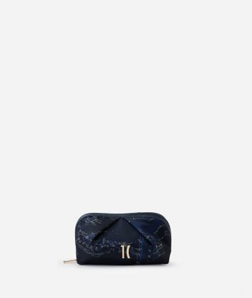 Beauty piccolo con pinces stampa Geo Blu Notte Beauty piccolo con pinces stampa Geo Blu Notte