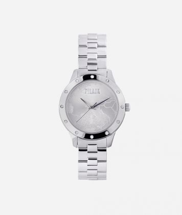 Moorea Steel Watch Silver
