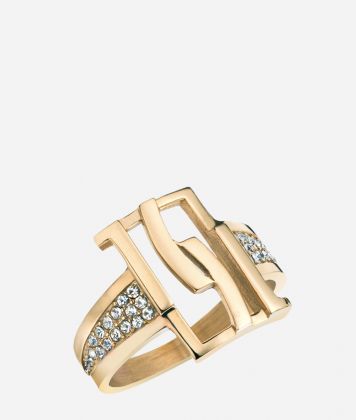 Lombard Street gold-finish ring Lombard Street gold-finish ring
