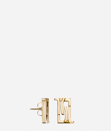 Lombard Street gold-finish stud-earrings Lombard Street gold-finish stud-earrings