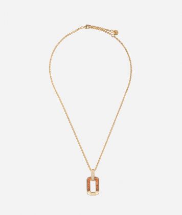 Rodeo Drive silver necklace Yellow Gold