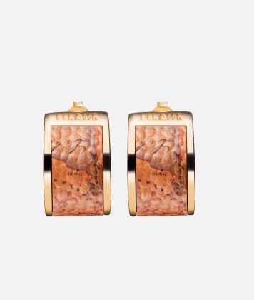 Rodeo Drive silver earrings Yellow Gold