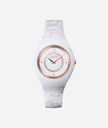 Saint Tropez soft silicone watch White
