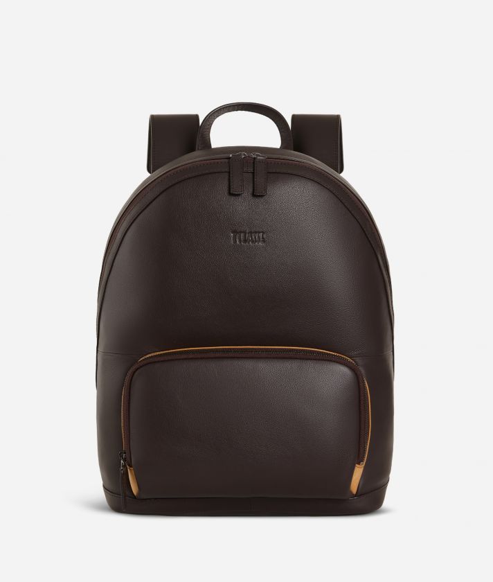Backpack leather brown