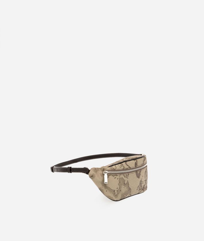 Geo Tortora Belt bag with logo buckle
