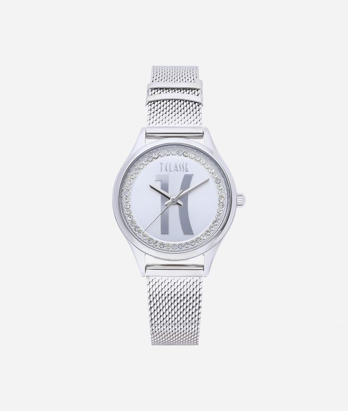 Mykonos Stainless steel watch Silver 